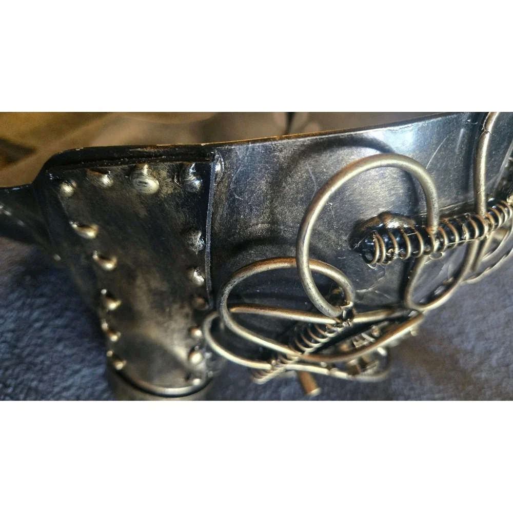 Steampunk Skull Mask Goggles Gears Costume Accessory Halloween Party Cosplay‎